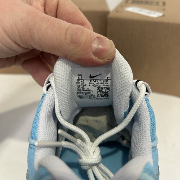 Nike Air Max 95 “Blue Chill University UNC White” DZ4395-400 main image 5